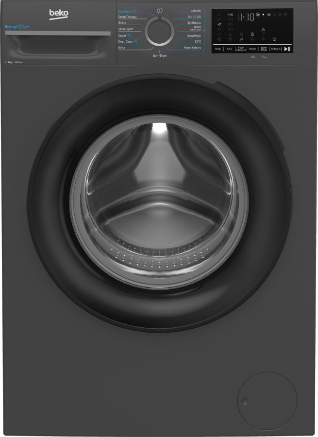 Beko Lavatrice Caricamento Frontale 12kg 1400 Giri Classe A Bianco Antracite
