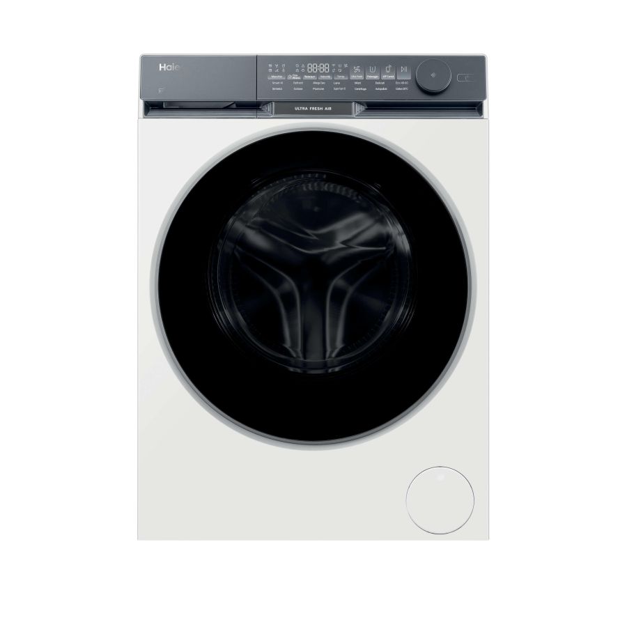 Haier Lavatrice Serie X7 9kg 1400 Giri Inverter Wi-Fi Frontale Bianco Nero