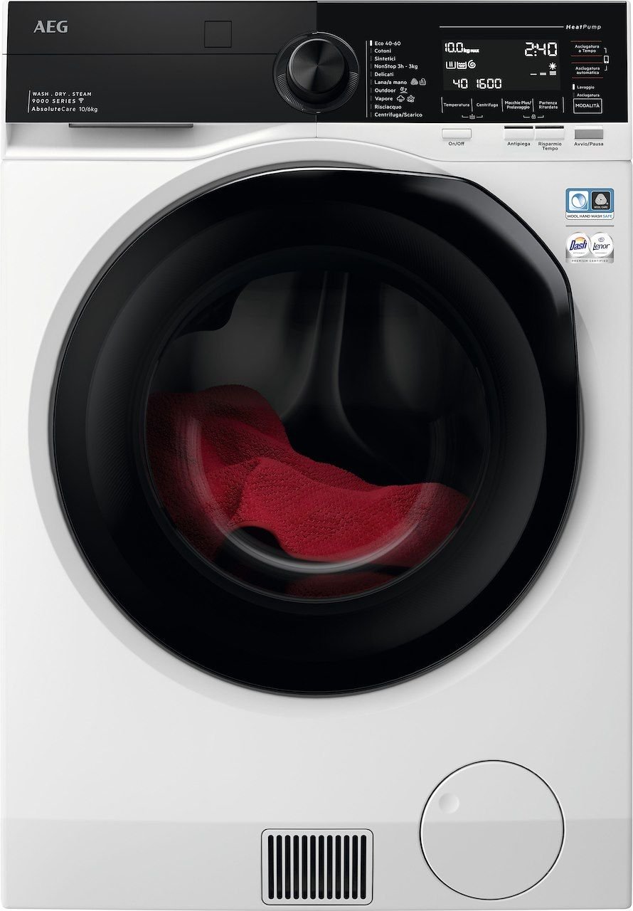 AEG LWR7D966OB LAVASCIUGA 9+6KG 1600G E/A PLANA INV LCD VAP