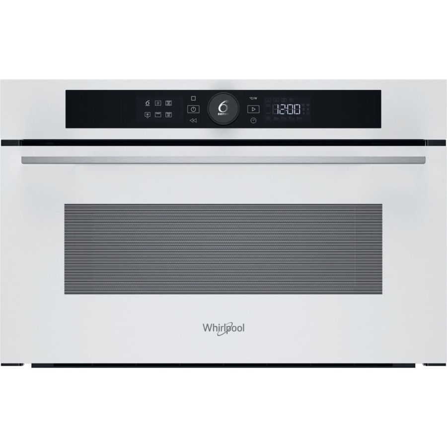 Whirlpool Microonde Incasso 31L 1000W Grill Inox 6th Sense