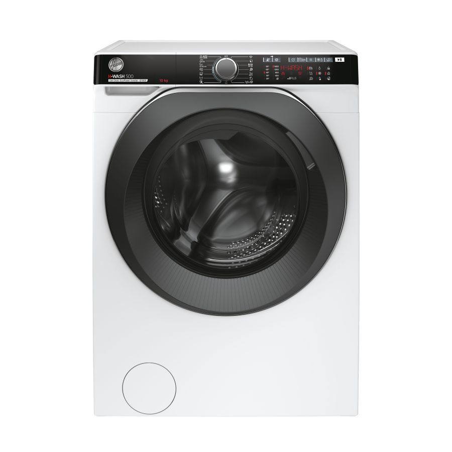 Hoover Lavatrice Carica Frontale 10kg 1600 Giri Inverter Wi-Fi Bianco Nero
