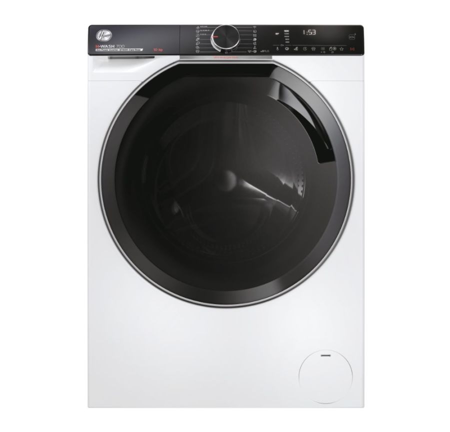 Hoover Lavatrice 10 kg 1600 Giri/min Wi-Fi Inverter H5WPB 68AMBCB8 Bianco Nero