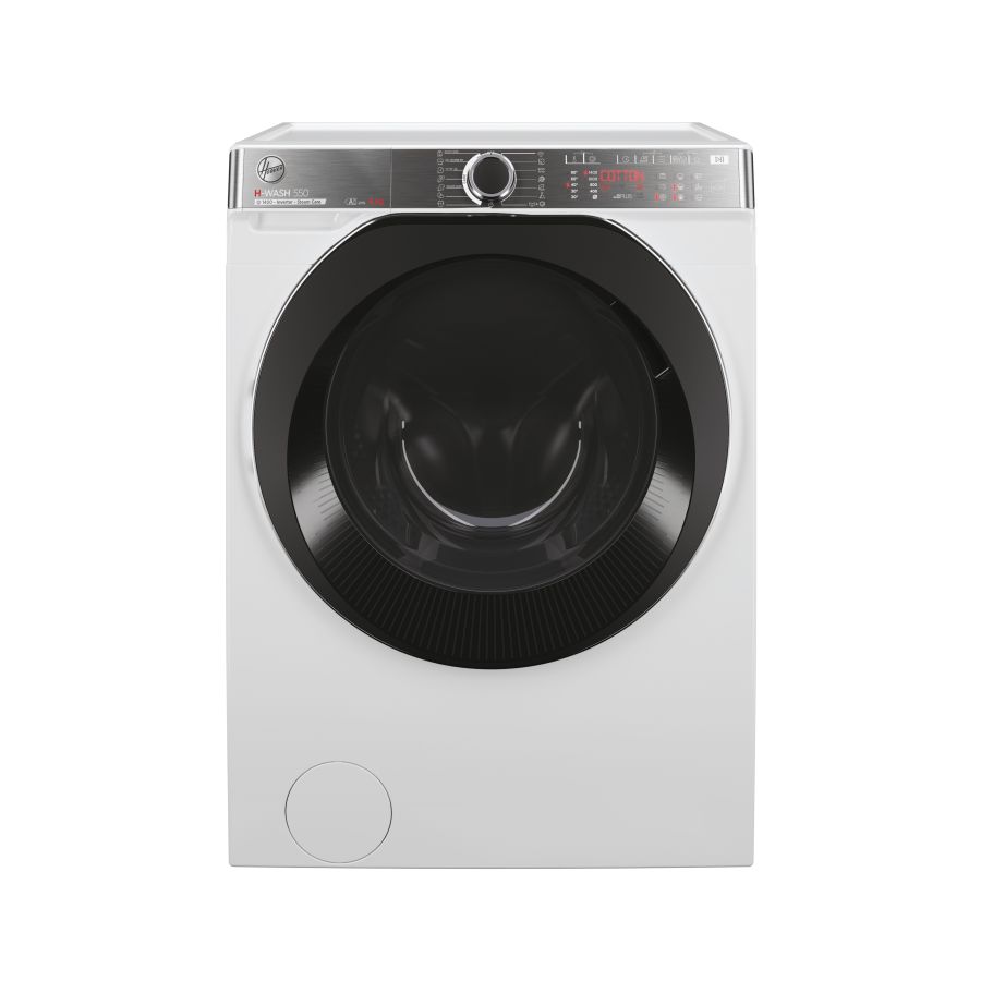 Hoover Lavatrice Caricamento Frontale 8kg 1400 Giri/min Tecnologia Inverter Bianco Nero