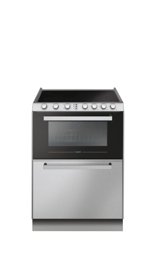 De Longhi Cucina 38L Classe A Elettrica 4 Fuochi Ceramica Argento