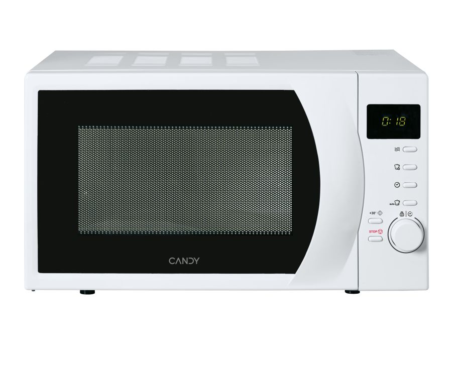 Candy Microonde 20L 700W Bianco CMW20SMW Piatto Girevole Pulsanti Display