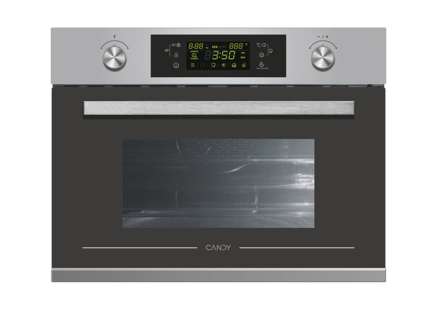Candy Microonde Combinato 44L Inox 900W Grill Da Incasso HMG281X