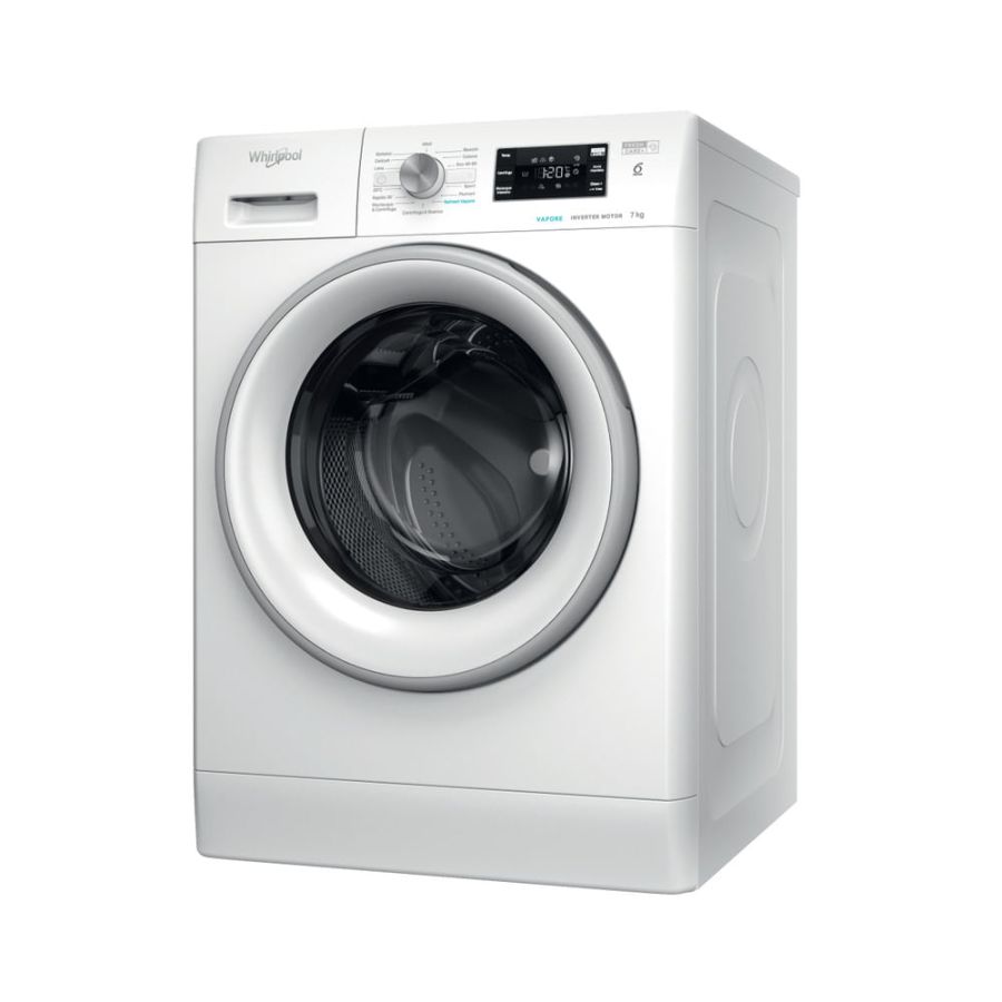 Whirlpool Lavatrice Caricamento Frontale 7kg 1351 Giri/min Inverter Bianco