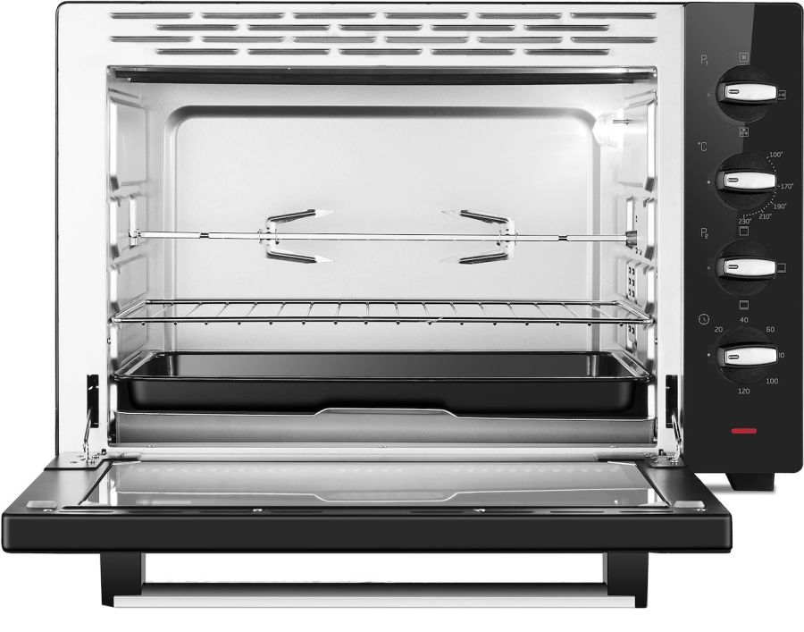 Beko Fornetto Elettrico Ventilato 2000W Nero Con Timer e Grill