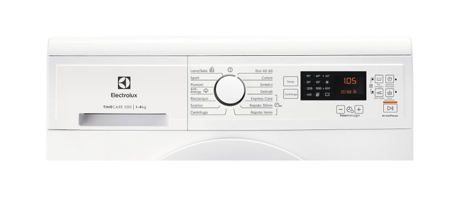 Electrolux Lavatrice Frontale 8kg SensiCare Serie 600 1200Giri Classe A Bianco