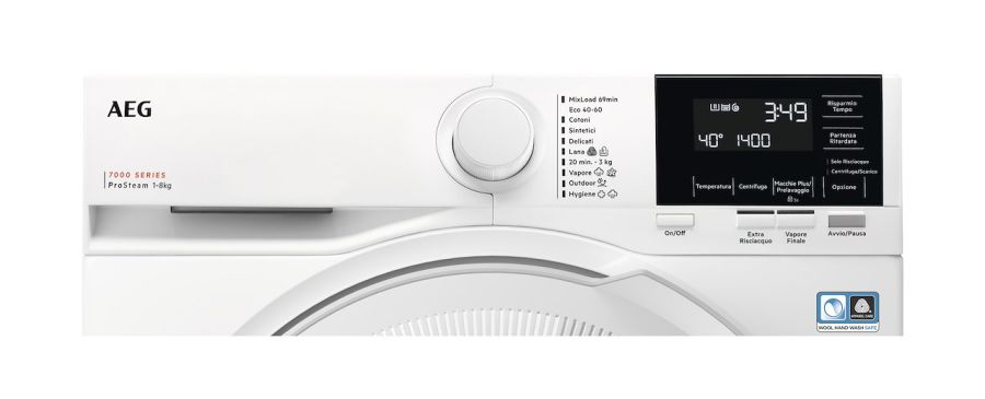 AEG Lavatrice Carica Frontale 8 Kg 1400 Giri Classe A Bianco LR7H116BY