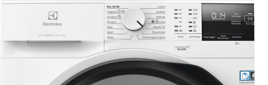 Electrolux Lavatrice Carica Frontale 8Kg Classe A Colore Bianco Modello EW6F384YQ