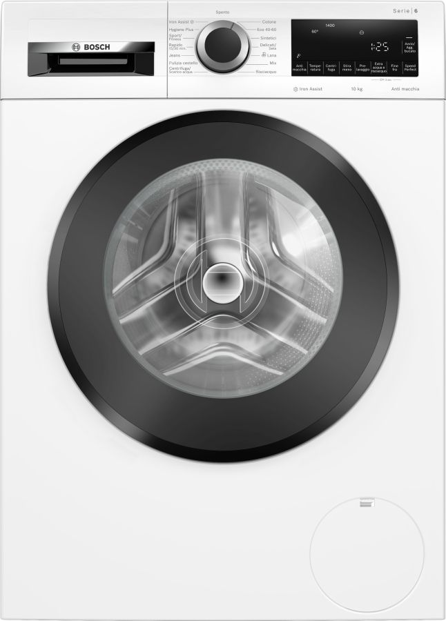 Bosch Lavatrice Caricamento Frontale 10 kg 1400 Giri Classe A Bianco