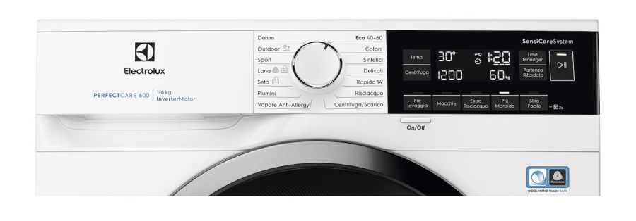 Electrolux Lavatrice Slim 6Kg 1200 Giri Classe A Bianco
