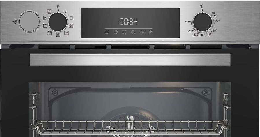 Beko Forno Elettrico 72L Cottura Multitech Incasso Acciaio Inox