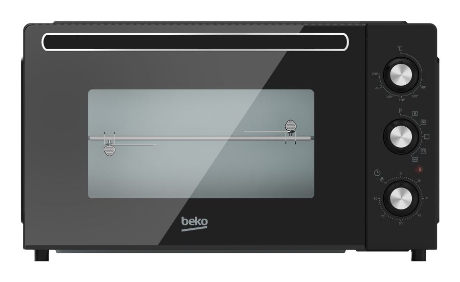 Beko Forno Elettrico Ventilato 45L Nero BMOF30B Libera Installazione
