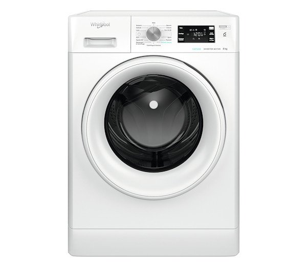 Whirlpool Lavatrice Carica Frontale FreshCare FFB D85 V IT 8 Kg Classe B Bianco