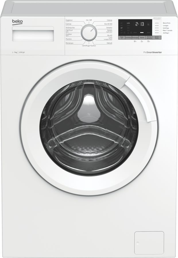 Beko Lavatrice Libera Installazione 7kg 1200 Giri Inverter Bianco WUXR81282WIIT