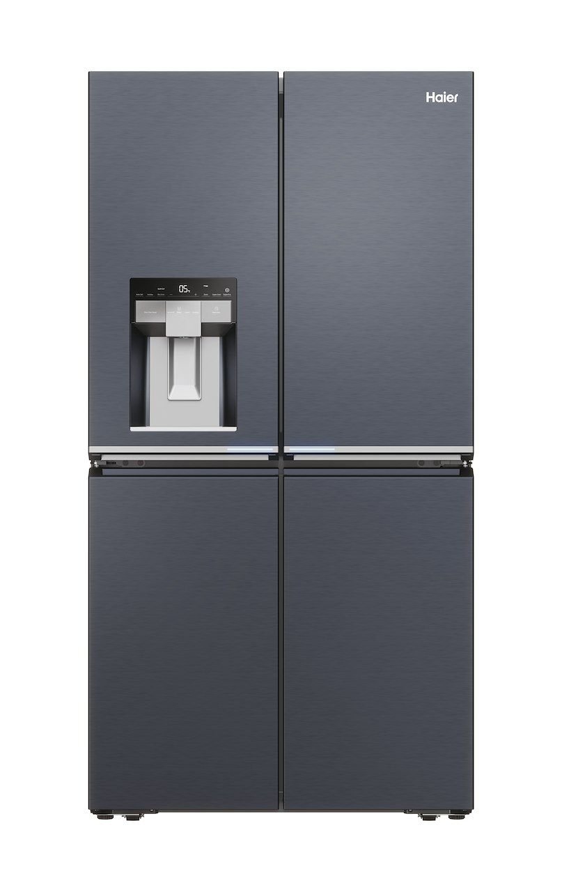Haier HDPR1618AN FRIGO COMBI 355LT 185H L60 NF A DARK INOX MULTIAI
