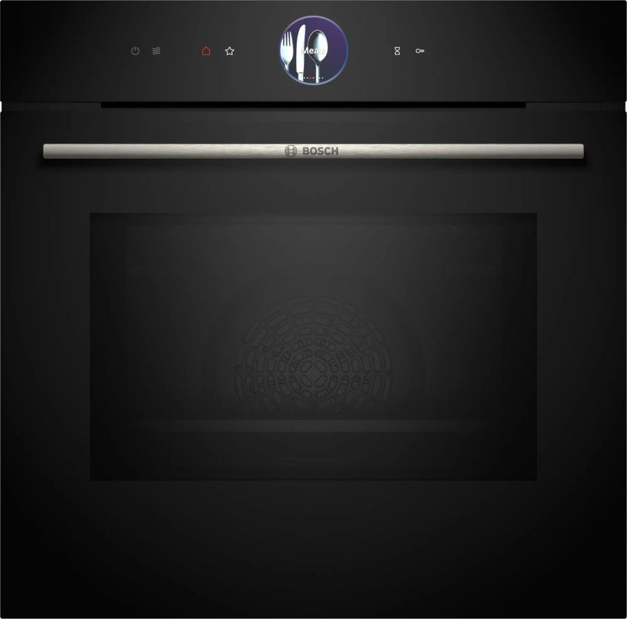Bosch Forno Elettrico Incastro Microonde Grill 67L Nero Touch Display TFT
