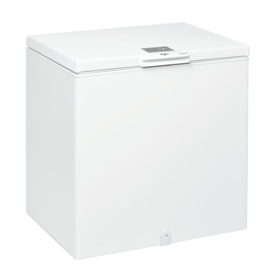Whirlpool Congelatore a Pozzo Libera Installazione 204L Display Bianco