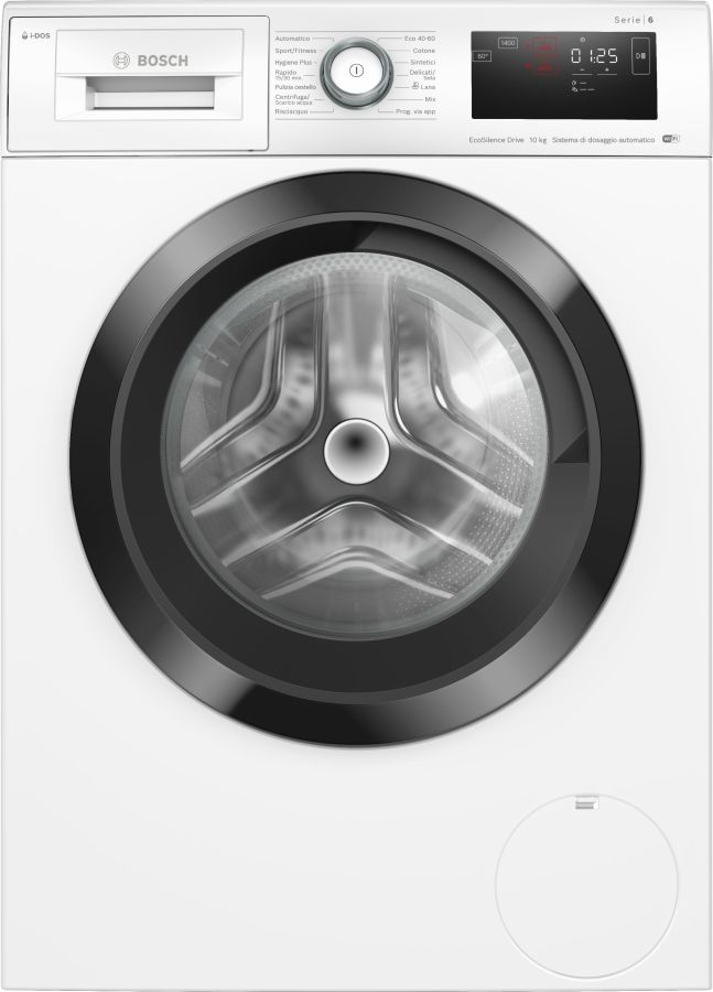 Bosch Lavatrice 10kg VarioDrum Serie WAN24057II Bianco Wi-Fi LED ћ