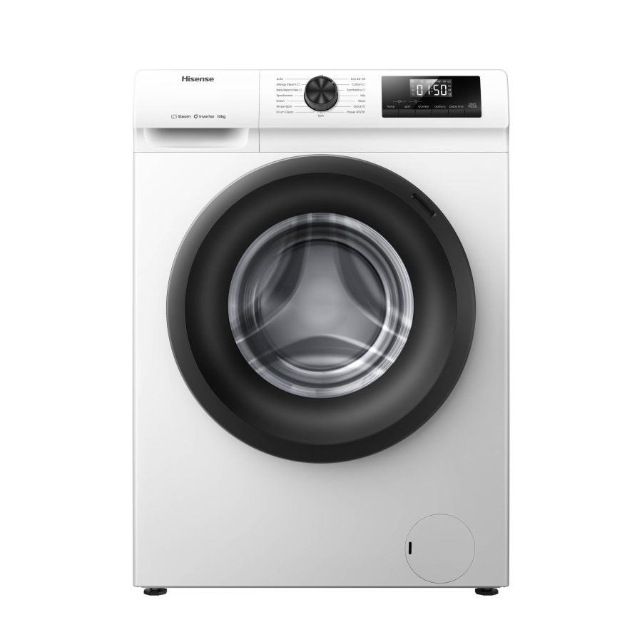 Hisense Lavatrice 10kg Inverter 1400 Giri Classe A Bianco Modello WF1Q8041BW