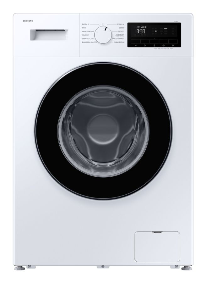Samsung Lavatrice Caricamento Frontale 8 kg 1400 Giri/min Bianco Tecnologia Inverter Classe A